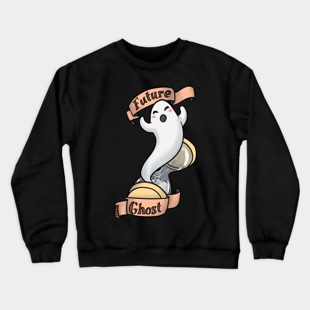 Future Ghost Crewneck Sweatshirt by Kytri